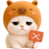 🙅‍♂ Эмодзи «Котик-капибара» для Telegram