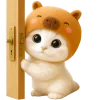 🚪 Эмодзи «Котик-капибара» для Telegram