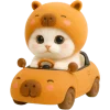 🚗 Эмодзи «Котик-капибара» для Telegram