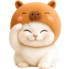 🫡 Эмодзи «Котик-капибара» для Telegram