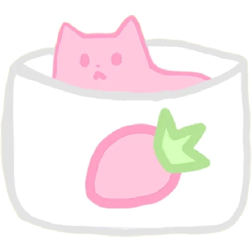 🍮 Стикер «Котоеда» для Telegram