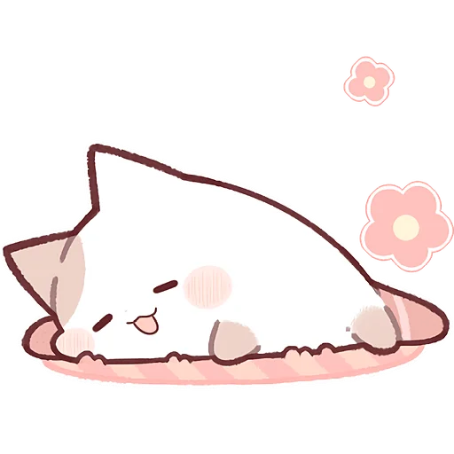 😋 Стикер «Котенок Неккоро 2» для Telegram