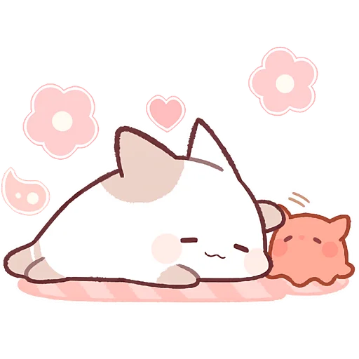 😇 Стикер «Котенок Неккоро 2» для Telegram