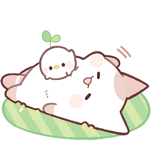 😋 Стикер «Котенок Неккоро 2» для Telegram