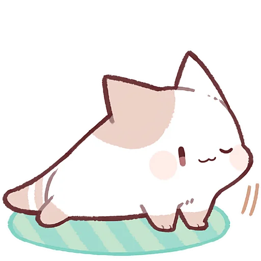 😉 Стикер «Котенок Неккоро 2» для Telegram