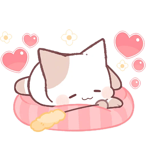 🥰 Стикер «Котенок Неккоро 2» для Telegram