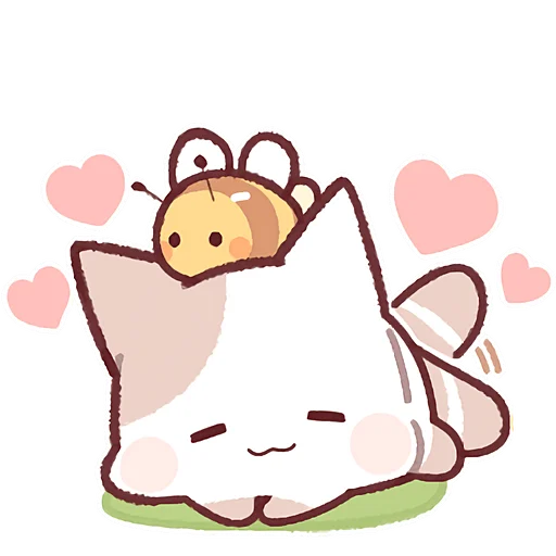 🐝 Стикер «Котенок Неккоро 2» для Telegram