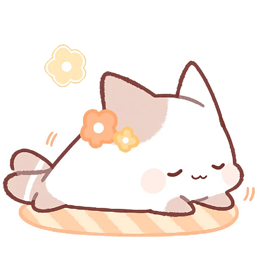 😌 Стикер «Котенок Неккоро 2» для Telegram