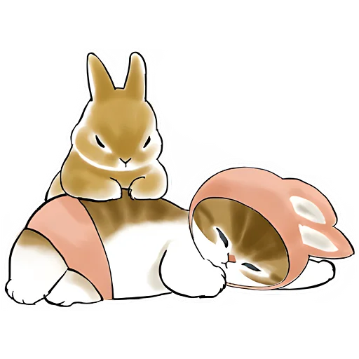 😴 Стикер «Котята в костюмах» для Telegram