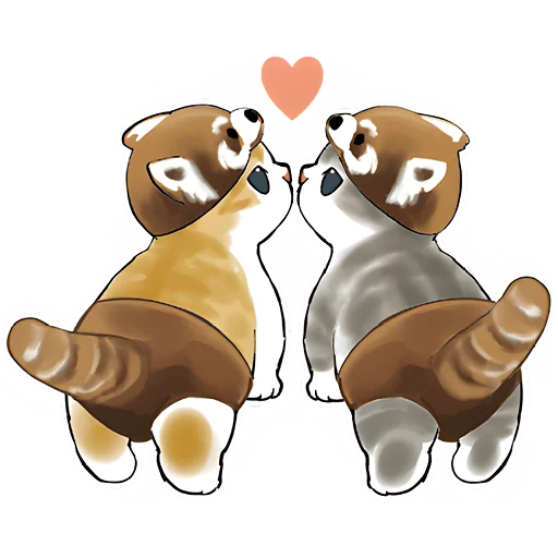 😘 Стикер «Котята в костюмах» для Telegram