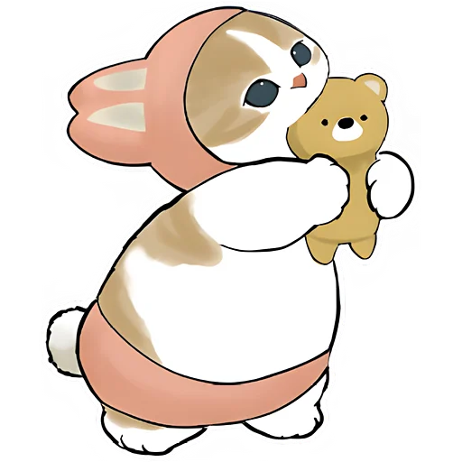 😋 Стикер «Котята в костюмах» для Telegram