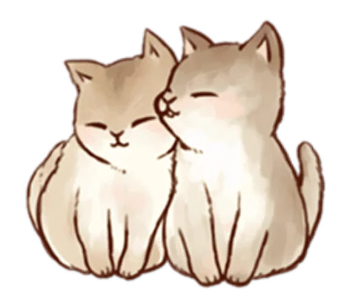 💑 Стикер «Kitten daily» для Telegram