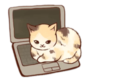🙂 Стикер «Kitten daily» для Telegram