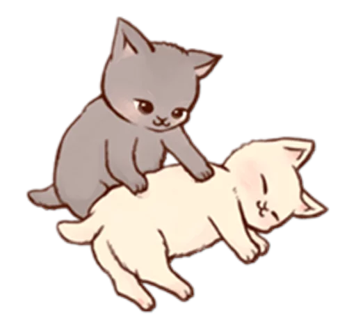 💑 Стикер «Kitten daily» для Telegram