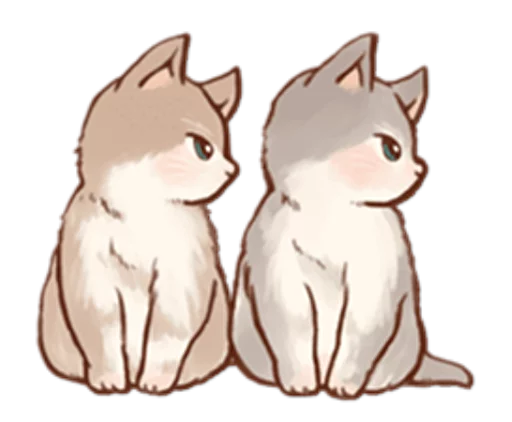 😾 Стикер «Kitten daily» для Telegram