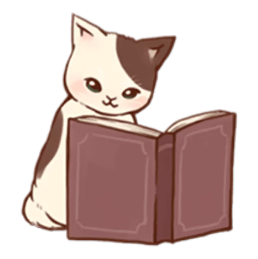 📖 Стикер «Kitten daily» для Telegram