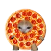 🍕 Эмодзи «Kitten Fruits Vegetables» для Telegram