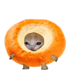 🥧 Эмодзи «Kitten Fruits Vegetables» для Telegram