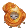 🥧 Эмодзи «Kitten Fruits Vegetables» для Telegram
