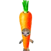 🥕 Эмодзи «Kitten Fruits Vegetables» для Telegram