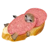 🥪 Эмодзи «Kitten Fruits Vegetables» для Telegram