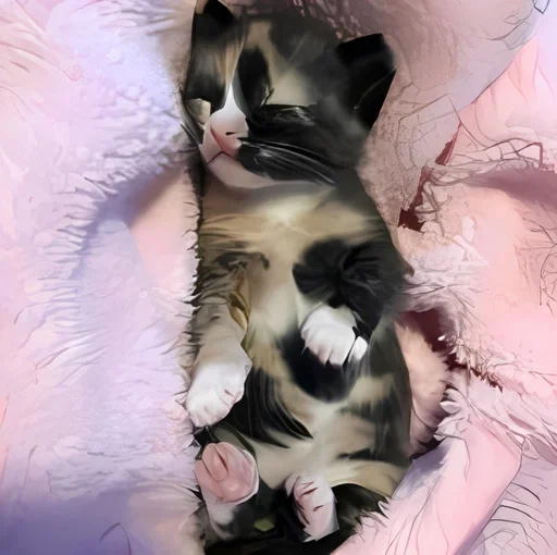 🛁 Стикер «kitten kawaii» для Telegram