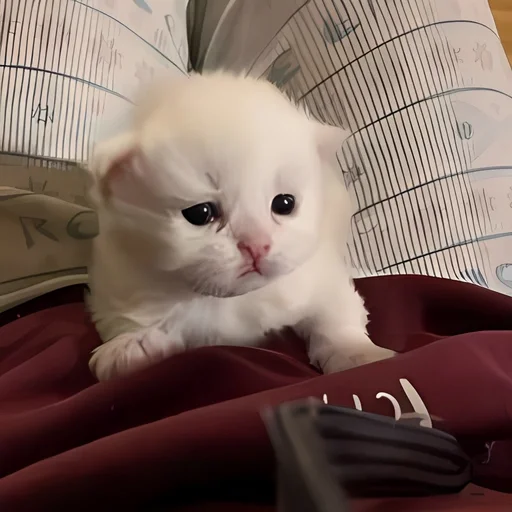 📈 Стикер «kitten kawaii» для Telegram