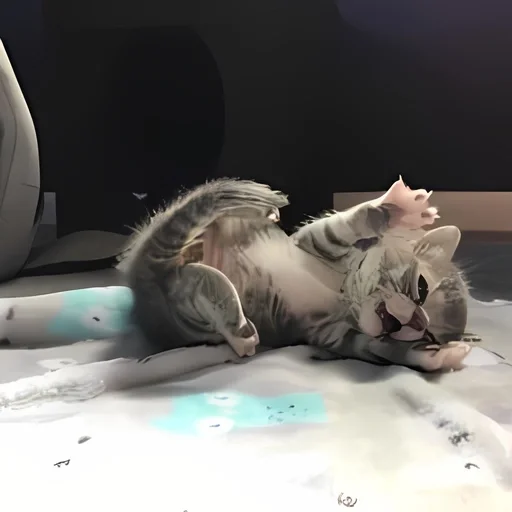 💉 Стикер «kitten kawaii» для Telegram