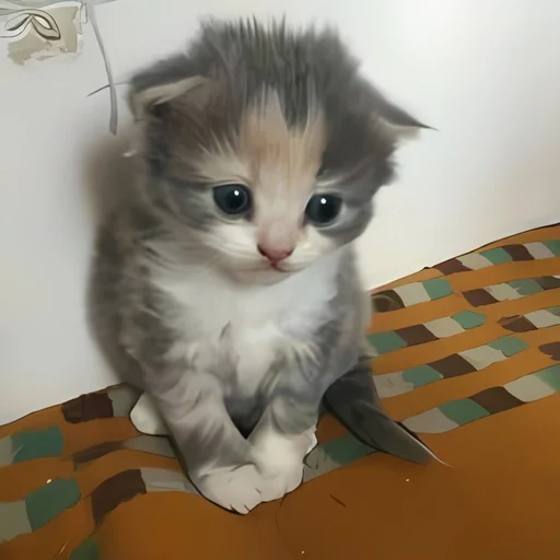 💊 Стикер «kitten kawaii» для Telegram