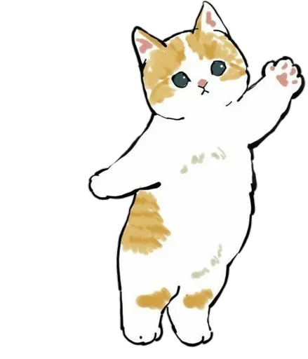 👋 Стикер «Kittens mofu_sand» для Telegram