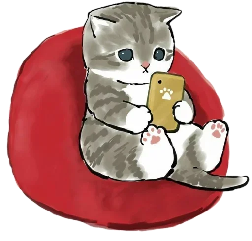 📱 Стикер «Kittens mofu_sand» для Telegram