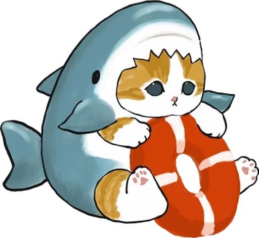 🦺 Стикер «Kittens mofu_sand» для Telegram