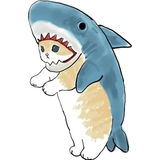 🦈 Стикер «Kittens mofu_sand» для Telegram
