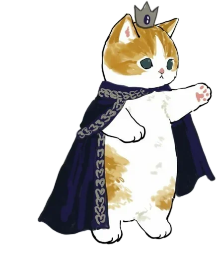 🧛‍♂️ Стикер «Kittens mofu_sand» для Telegram