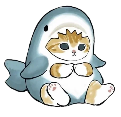 Стикерпак Kittens mofu_sand для Telegram