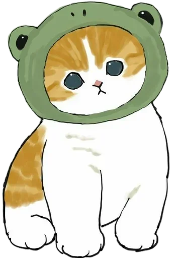 🐸 Стикер «Kittens mofu_sand» для Telegram