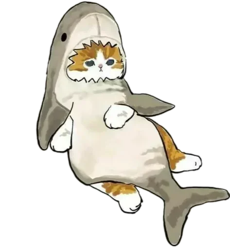 😮‍💨 Стикер «Kittens mofu_sand» для Telegram