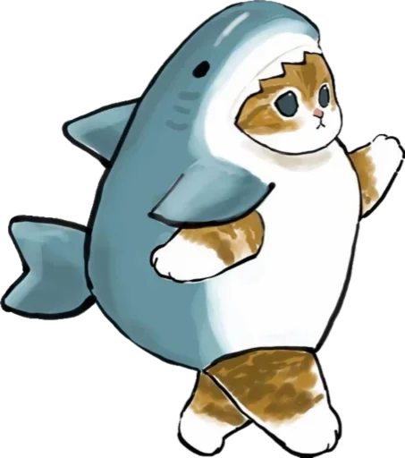 🚶 Стикер «Kittens mofu_sand» для Telegram