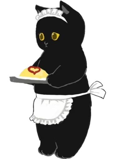 👩‍🍳 Стикер «Kittens mofu_sand» для Telegram