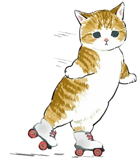 🛼 Стикер «Kittens mofu_sand» для Telegram