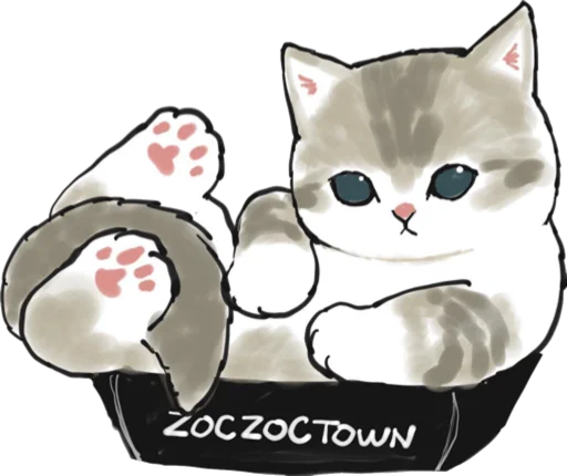 📦 Стикер «Kittens mofu_sand 3» для Telegram