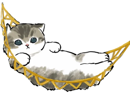 🧺 Стикер «Kittens mofu_sand 3» для Telegram