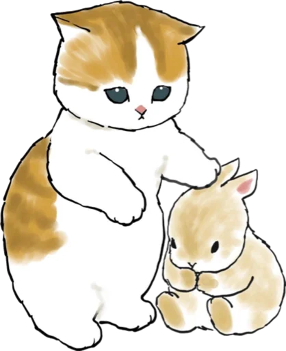 🥺 Стикер «Kittens mofu_sand 3» для Telegram