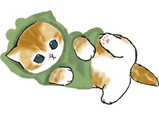 👕 Стикер «Kittens mofu_sand 3» для Telegram