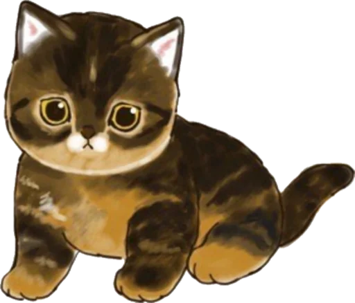 🐱 Стикер «Kittens mofu_sand 3» для Telegram