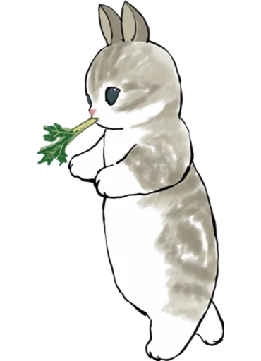 🥬 Стикер «Kittens mofu_sand 3» для Telegram