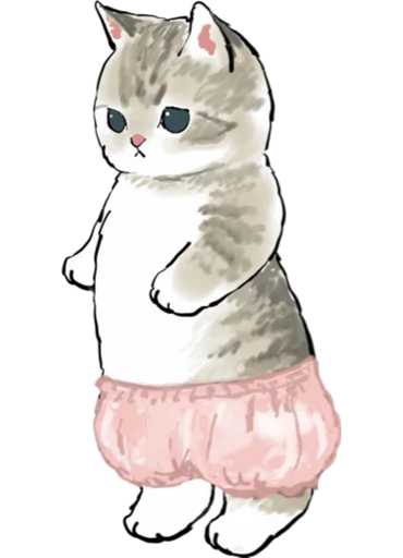 🩲 Стикер «Kittens mofu_sand 3» для Telegram
