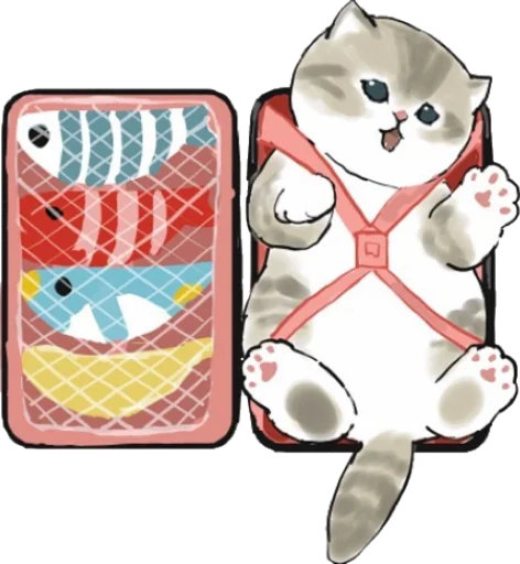 🧰 Стикер «Kittens mofu_sand 3» для Telegram