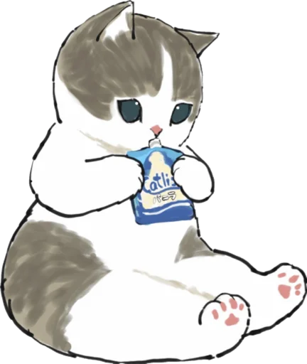 🍼 Стикер «Kittens mofu_sand 3» для Telegram