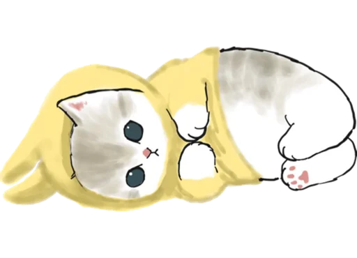 👕 Стикер «Kittens mofu_sand 3» для Telegram